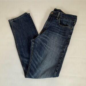Levi's 513 Jeans Blue Slim Fit Straight Leg Medium Wash